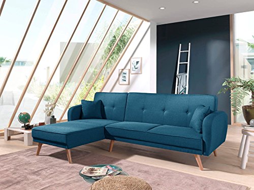Canape Angle Convertible Tissu