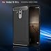 Produktbild Huawei mate10 pro Hülle, LifeePro Ultra dünner Handyhülle Kohlefaser gebürstet Textur Handykasten Stoßfest Schut Stoßstange Premium Schutzhülle Kratzfeste Hülle Protective Case (Schwarz)