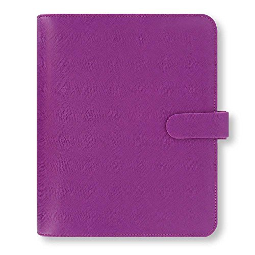 Download Filofax A5 Size Leather Organizer, Saffiano Raspberry, 2016 Calendar, 8.25 x 5.75 022474