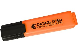 Hainenko Value Flat Barrel Chisel Tip Highlighter - Orange