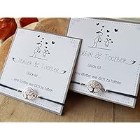 Mutter Tochter Lebensbaum 925 Silber
