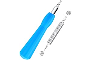 MMGOQQT 1Pcs Screwdriver for Door-Bell, Double-Ended T6 T15 Torx Screwdriver Bit Set for Video-Doorbell 1, Doorbell 2 and Pro Battery Change, Charge & Replacement(Blue)