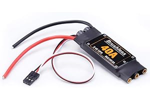 XHXSELLER 40A RC Brushless Motor Electric Speed Controller ESC,Brushless Speed Controller ESC Accessories FPV RC Toys Airplanes Speed Controller