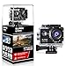Produktbild SLPRO Action Cam 1080P Full HD Unterwasser Aktion Kamera wasserdicht Helmkamera 170 ° Weitwinkel mit Zubehör Kits verbesserter Akku Sports Kamera