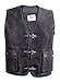 Produktbild Gaudi-Leathers Herren Lederweste Kutte Clubweste 2 aufges. Taschen Rindleder XL