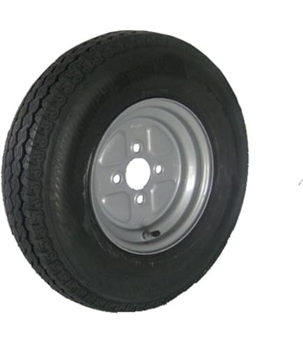 Conjunto De Rueda De Neumático De Remolque 16,5 X 6,50-8 100 Mm PCD