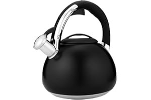 Czajnik z gwizdkiem 2.7L HGK KARA BLACK na gaz indukcja