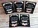 Baby Milestone Cards Alternative Funny Vintage Chalkboard