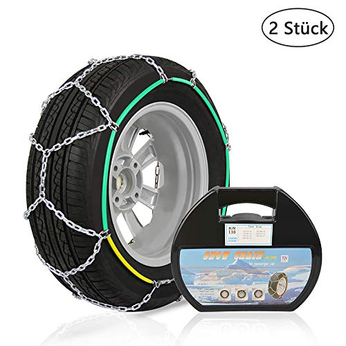 WEYO N110 Paire de chaînes à Neige