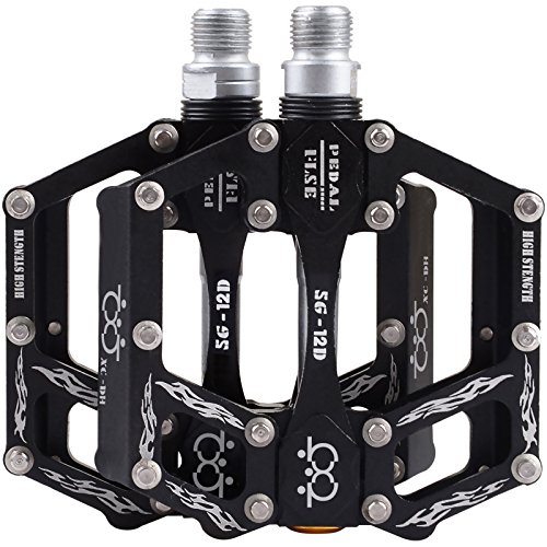 Doppel In-Mold Aluminium CNC Lager Fahrradpedal für Rennrad/Fixed Gear dem Fahrrad/MTB - 4