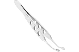 OSALADI Sin Meibomio Expresor De Párpado De Acero Inoxidable Pinzas De Masaje De Párpado Profesional Alicates De Cuidado Facial Pinzas Manuales Herramientas Para Ojos Secos Pinzas