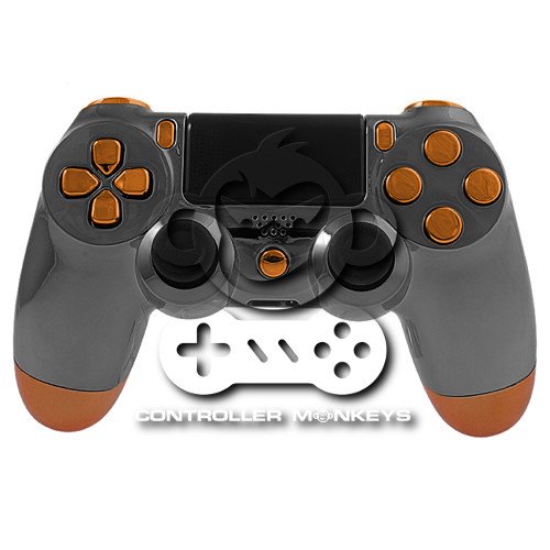 Preisvergleich Produktbild PS4 Controllergehäuse inkl. Mod Kit - Black Ops Chrome