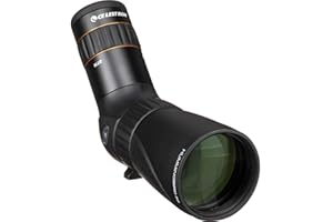 Celestron 52310 Hummingbird Micro Spotting Scope, 9 to 27x Magnification Range, BaK-4 Prism Glass - Black