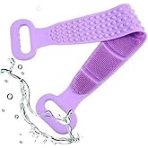TİNEKE Banyo Sırt Kesesi &Ccedil;ift Taraflı Silikon Cilt Temizleme Fır&ccedil;ası 60 Cm