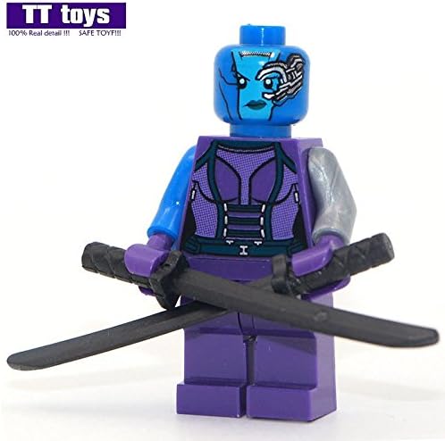 Silverskys(TM)Decool 176 Nebula Limited Edition Minifigures Building Kids Guardians of Galaxy Groot Classic Toys Best Children Gift