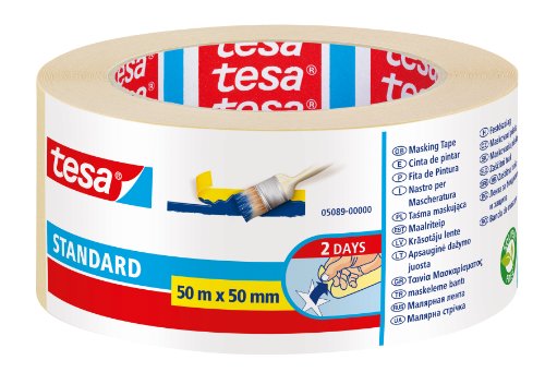 Tesa 210267 - Cinta pintor 50 m x 50 mm