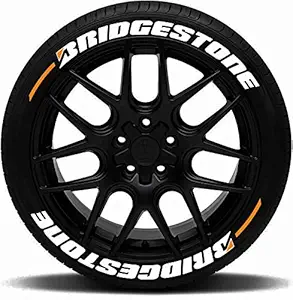 Tyre Tattoo 3D Premium & Unique Rubber Tyre Stickers Kit (4 Tyres)