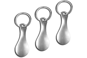 CYEEHXIN Juego de 3 extractores de carro de la compra de acero inoxidable, llavero extraíble, moneda de metal para carro de la compra, carrito Tokens, prácticos gadgets, color plateado