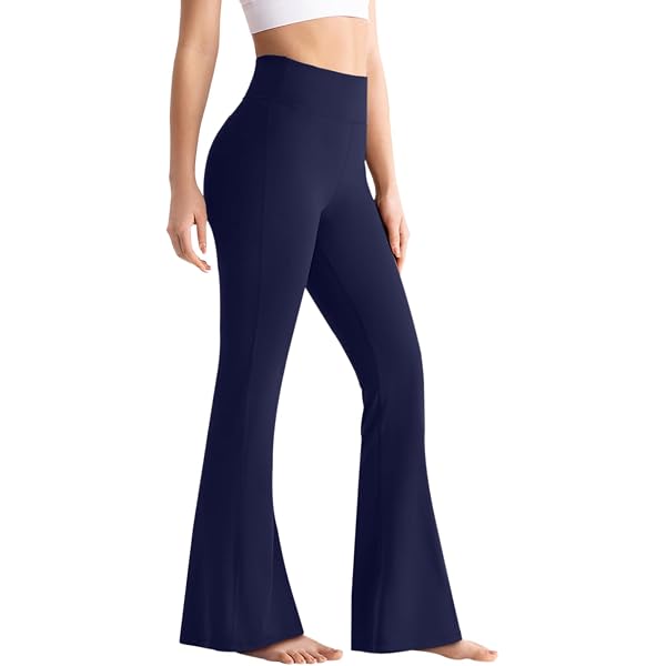 Pantaloni Yoga Donna OhSunny Bootcut - Vita Alta Morbidi E Elastici