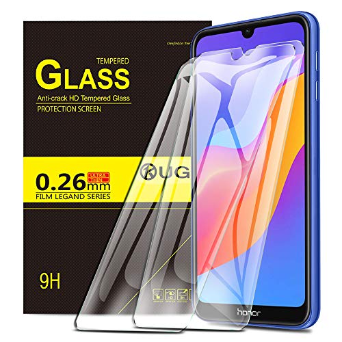 KuGi. Vetro Temperato Pellicola Protettiva per Honor 8A / Huawei Y6s / Y6 2019, Protezione per Schermo [Durezza 9H] Adatto per Honor 8A/Huawei Y6s (2 Pezzi)