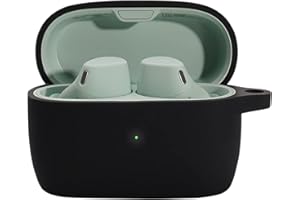 LIUZIHAN Etui kompatybilne z Jabra Elite 4 Active, ultracienkie miękkie etui, wąski krój, odporne na upadki, silikonowe, odporne na wstrząsy etui ochronne do Jabra Elite 4 Active.(czarne)