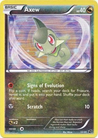Pokemon - Axew (12) - Dragon Vault - Holofoil