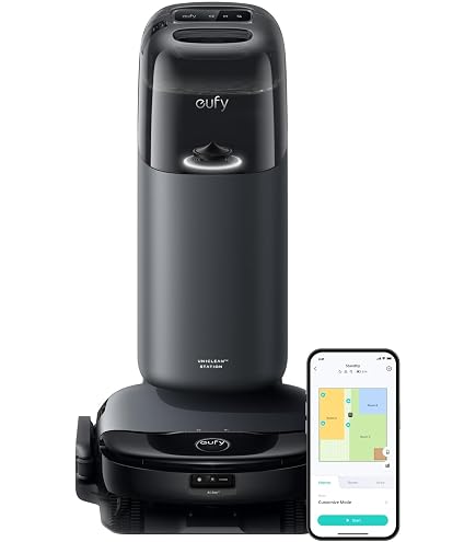 eufy Omni S1 Pro, Robot Vacuum Cleaner with Mop, HydroJet