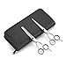 Professional Hairdressing Barber Salon Scissors Hair Thinning Scissors Set 6 Inch, Women Men Hair Cutting Equipment Tool in Pouch