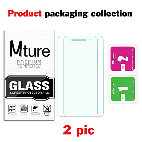 Xiaomi Redmi 3 Schutzfolie, Mture 3D Touch kompatible Schutzglas für Xiaomi Redmi Hongmi 3 Screen Protector Film Ultra Klar Transparent Panzerglas Stressfreie, Blasenfreie Installation, Anti-Fingerabdruck mit Härtegrad 9H Tempered Glass Hartglas Displayschutzfolie (HD Clear) – 2-pack - 9