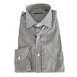  Xacus Camisa Hombre Blanco / Antracita 71%Algodón 25%Poliamida 4%Elastano 42-16 1/2
