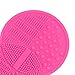 Lalang Silicone Makeup Brush Cleaning Mat Brush Scrubber Board Cosmetic Clean Tool (pink)