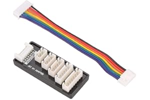 Adaptateur JST-XH,Akozon Conseil Chargeur de Balance de Batterie Module Chargeur de Batterie JST XH Carte de parallèle Carte d'extension de Adaptateur Balance pour 2S-6S LiPo