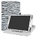 Produktbild LFDZ Galaxy Tab E 9.6 Drehbarer Hülle, 360° Drehbarer Stand Cover Premium Schutzhülle Tasche Etui mit Ständerfunktion Case für 9.6" Samsung Galaxy Tab E 9.6 T560 T561 Tablet,Zebra Schwarz