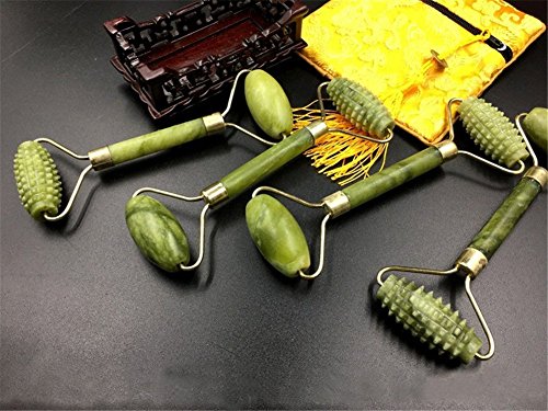 ROSENICE Gesicht Massage Roller Jade Roller Körper Akupunktur Massage 2 Jade Roller Werkzeugkopf Design - 3