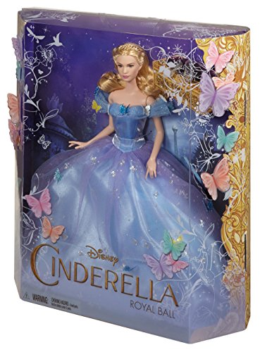 Imagen 6 de Disney Princesas Muñeca Cenicienta baile de princesas (Mattel CGT56), color azul