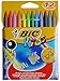 Produktbild BIC Set 3 Packungen von 12 Wachsmalstiften Kids Plastidecor 12 Farben