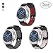 Produktbild songni Soft Silikon Sport Ersatz Gurt für Gear S3 Classic/Frontier Smart Watch (Tracker ist nicht im Lieferumfang enthalten), B#3 Pcs, Gear S3 Classic/Frontier