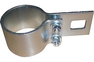 Kookaburra Galvanised bracket clamp for 48mm diameter shade sail poles