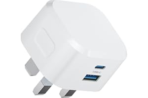 REKAVIN USB C Plug 20W, Apple iPhone Fast Charger Plug UK for i Phone 17/17 Air/17 Pro Max/16/16e/16 Pro Max/15 Plus/14/13/12/11/XR/XS/SE/8/7/6, Type C USBC Plug Fast Charging for i Phone Apple Watch