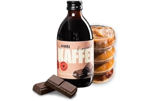 ‎TRY MOIN TryMoin - Choco Mocha - Kaffeekonzentrat mit Choco-Mocha-Kaffee-Sirup, Kaffee auf Barista Niveau, ideal für Eiskaffee, Cappuccino, Frappé und weitere Kreationen, 30 Kaffees pro Flasche