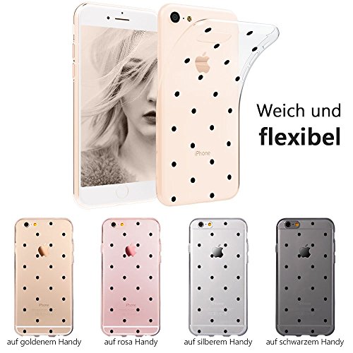 OOH COLOR   Estuche de dise ador con el motivo MPA148 para el m  vil iPhone 6   6S Funda el  stica Carcasa protectora transparante con adorno puntos negros dise o s  til reviews OOH COLOR   Estuche de dise ador con el motivo MPA148 para el m  vil iPhone 6   6S Funda el  stica Carcasa protectora transparante con adorno puntos negros dise o s  til