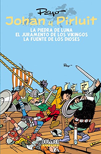 Download Johan y Pirluit vol. 2: La piedra de luna, el juramento de los vikingos y la fuente de los dioses. (Fuera Borda)