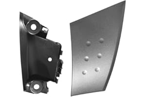 Yuanpgky Couvercle de poignée de porte intérieure et support, compatible avec C1 2005-2014, pour 107 2005-2009, kit de rechange avec matériel de montage, poignées de porte (droite)