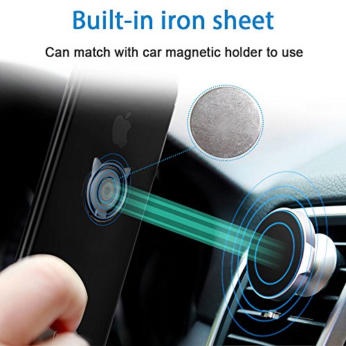 aceyoon Smartphone Fingerhalterung Kartze Schwarz 2 Set Handy HÃ¼lle Ringhalter Metall 360 drehbarer Mobil Phone Ring Holder stabil bombenfest iPhone Fingerhalter fÃ¼r iPhone X 8 Plus 7 Plus 6 Samsung