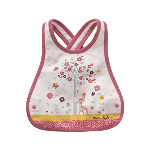 Ele Gens 3/5er Baby Kinder Wasserdicht Lätzchen Babylätzchen Schürze Baumwolle Mit Druckknöpfen Jungen Mädchen - 6