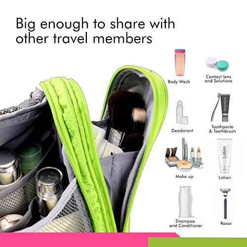 Bago Kulturbeutel / Dusch-Tasche für Reisen, Pflegeprodukte, Makeup und mehr - 6