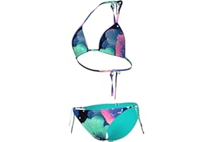 ARENA Women's Water Print Bikini Triangle Bañador de Dos Piezas Mujer