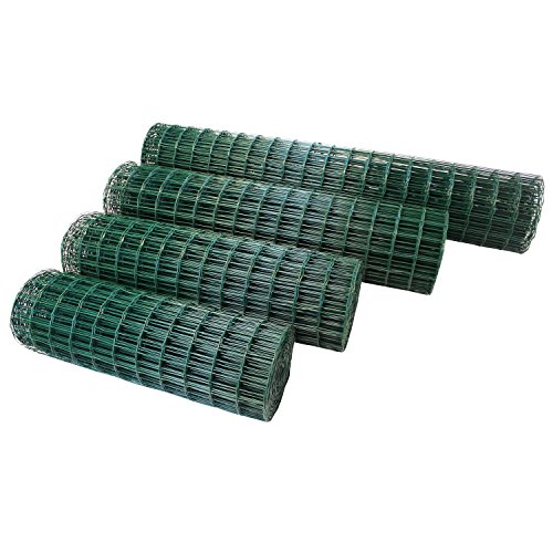TOP MULTI Maschendrahtzaun Wildzaun Gartenzaun PVC-beschichtet grün – versandkostenfrei (D) (76mm 150cm x 10m) - 4
