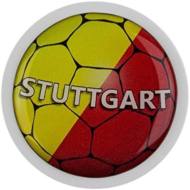 Magnets K4 K _ 23 – 37 Inches Football Bundesliga Stuttgart – Fridge Whiteboard Office, Home, Children, Kids, Sports, School, Gifts, Fun, Bowls and Bright