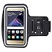 Produktbild P8 Lite 2017 Armband,Kingshark Sportarmband Sport Hülle Sweatproof Joggen Laufen Sport Armband Handy Hülle Schutzhülle Case + Schlüsselhalter Kopfhörer Anschluss für Huawei P8 Lite 2017